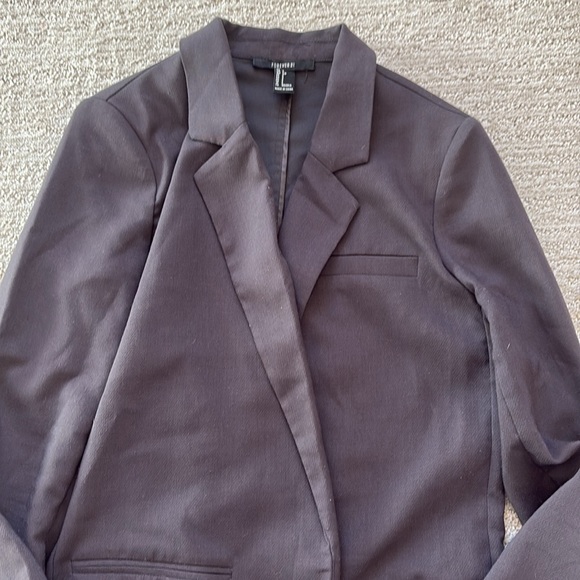 Forever 21 Dark Grey/Blackish Blazer - Picture 5 of 5